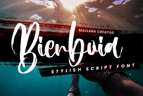 Bienboia Script Font for Premium Design Projects