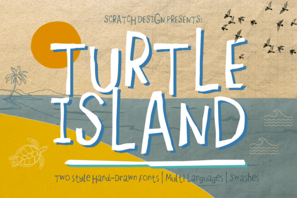 Turtle Island Font: Raw Typography With Soul